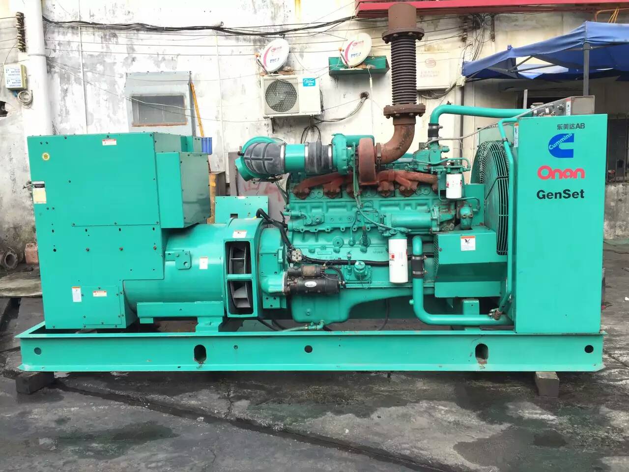 青山租赁发电机-柴油发电机不正常冒烟的原因